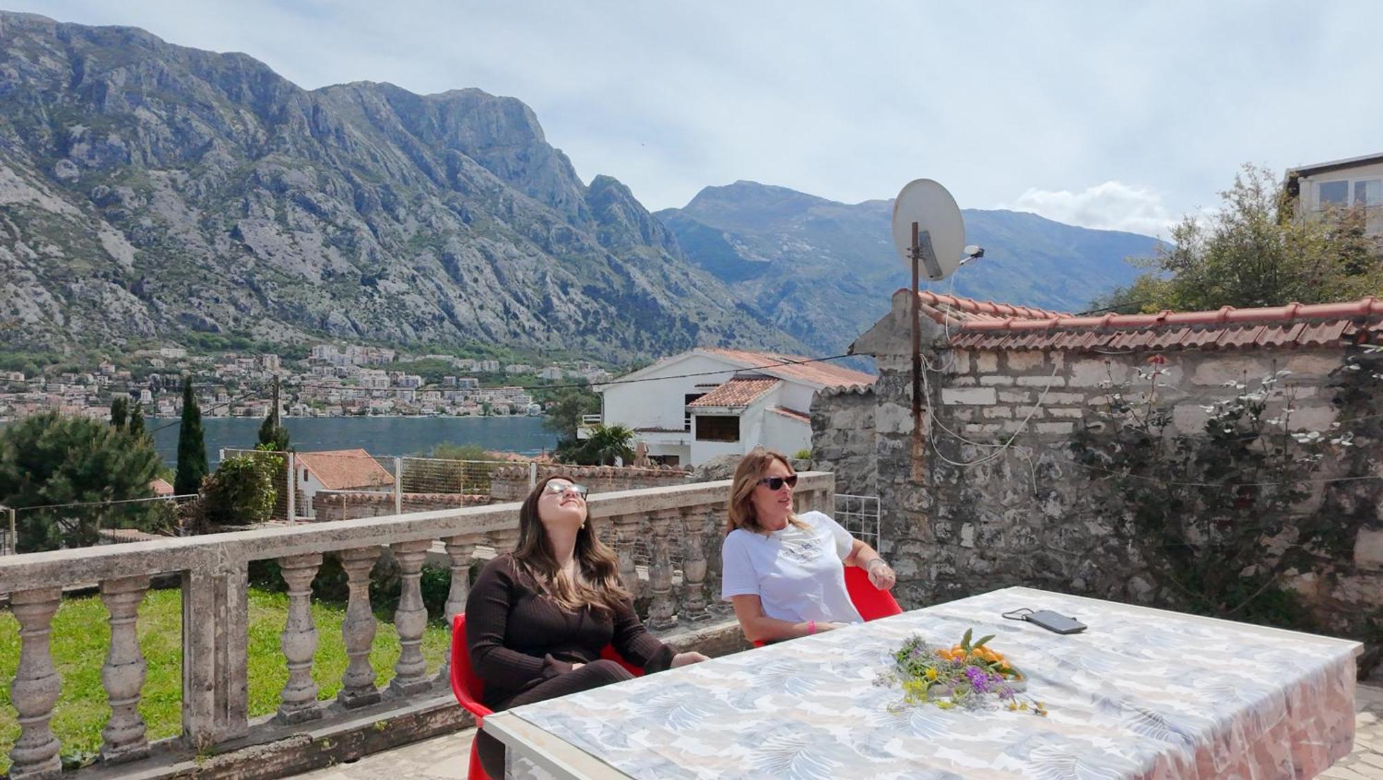 Garden Vista Stone House Villa Kotor Bagian luar foto